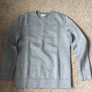 Men’s Helmut Lang Gray Pullover Sweatshirt Medium